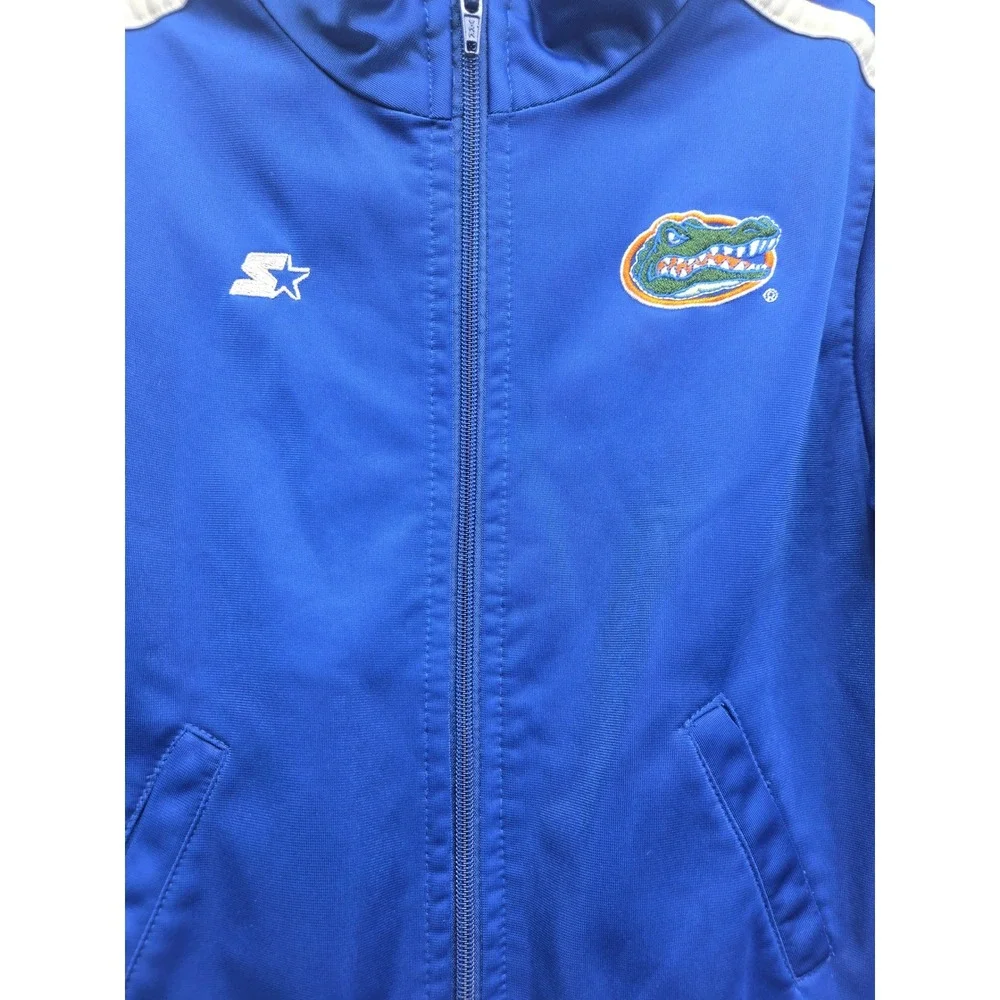 Starter Florida Gators Kids Track Jacket Blue Full Zip Size 7‎ NCAA Football